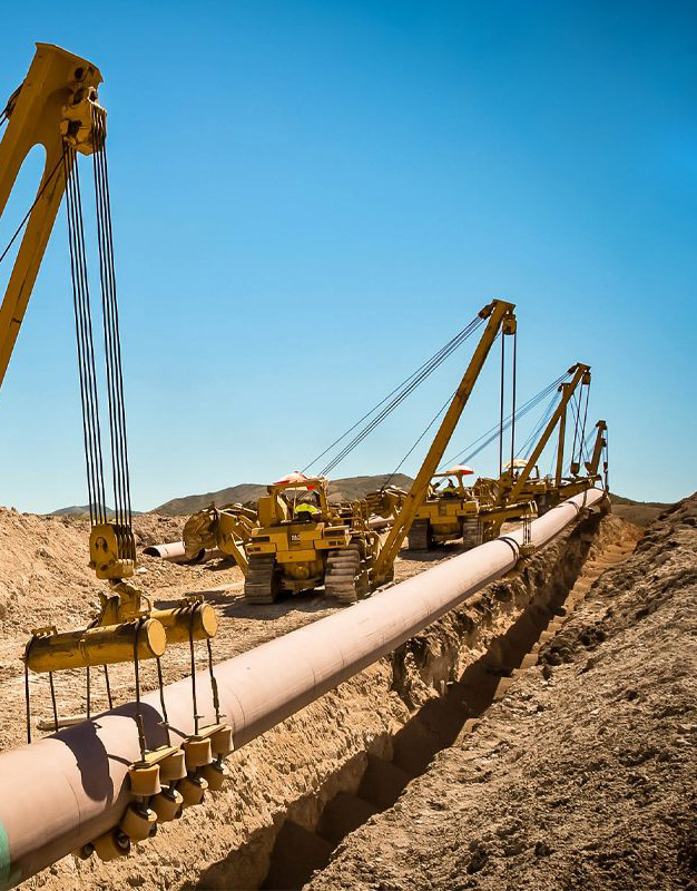 HAREK SHIPPING - Pose de canalisations à grande distance